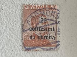 Italia Briefmarke