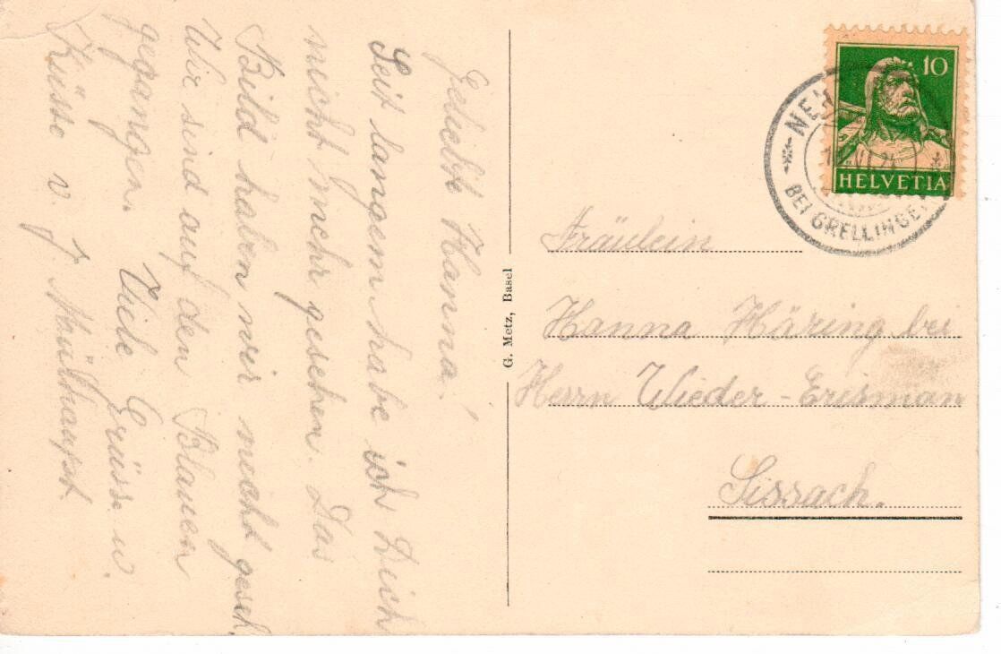 Cartoline postali: Kessiloch Wasserfall bei Grellingen – Usato da Wolhusen venduto da Curver9 1