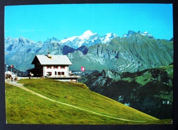 Cartoline postali: 7 x Ansichtskarten LUNGERN – Usato da Jona venduto da philajona 3