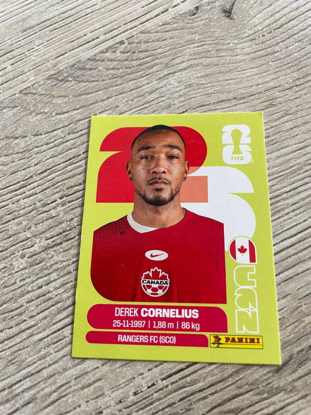 Panini Carte collezionabili: Panini Sticker - Derek Cornelius – Usato da Neftenbach venduto da Justine76