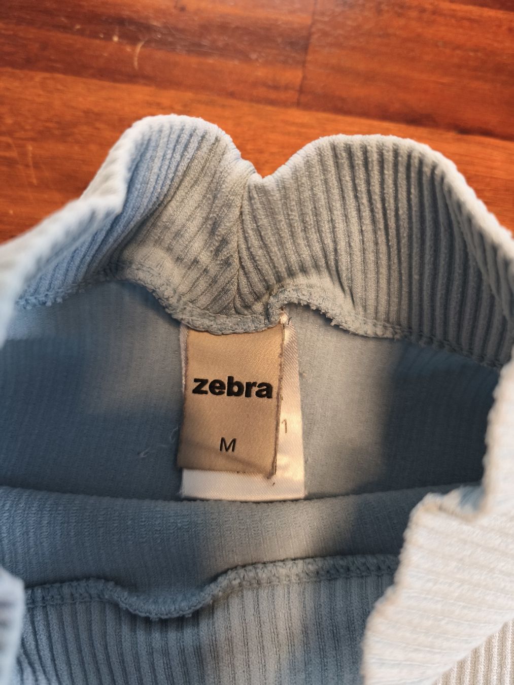 Zebra Pullover & Sweatshirts: Rollkragen, Hellblau, Grösse M, Nylon 92% – Gebraucht aus Wohlen AG von art_9qvl 1