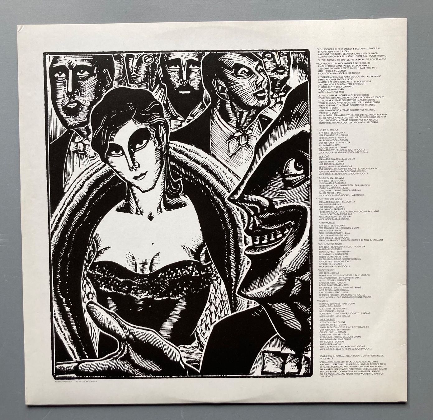Dischi in vinile: ROLLING STONES / MICK JAGGER - SHE'S THE BOSS – Usato da Poliez-Pittet venduto da Newtown-Records 2