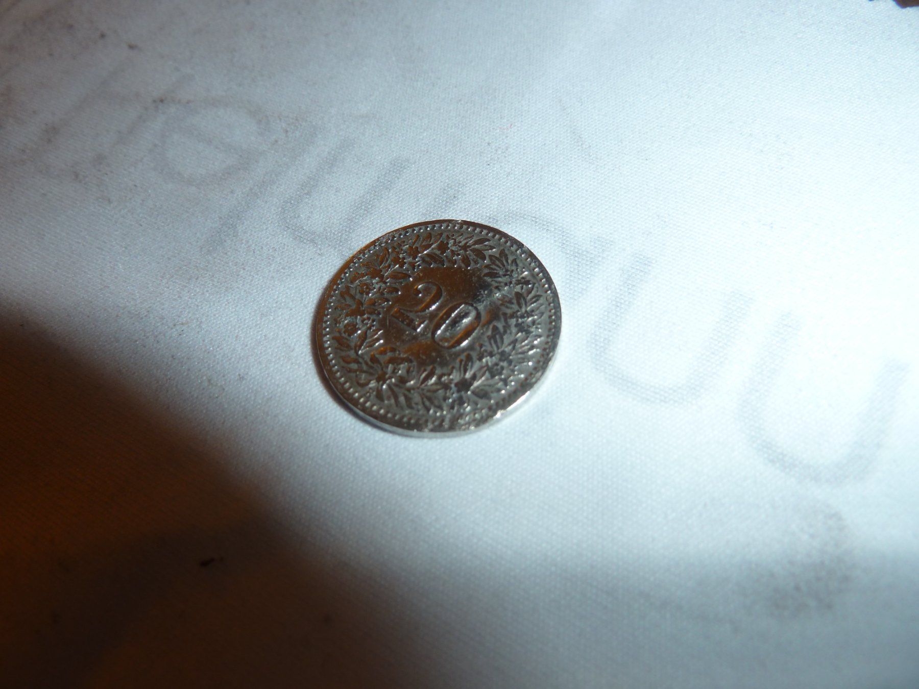 Tutti le monete: Pièce de 20 centimes 1884 suisse – Usato da Biel/Bienne venduto da alex-841 1