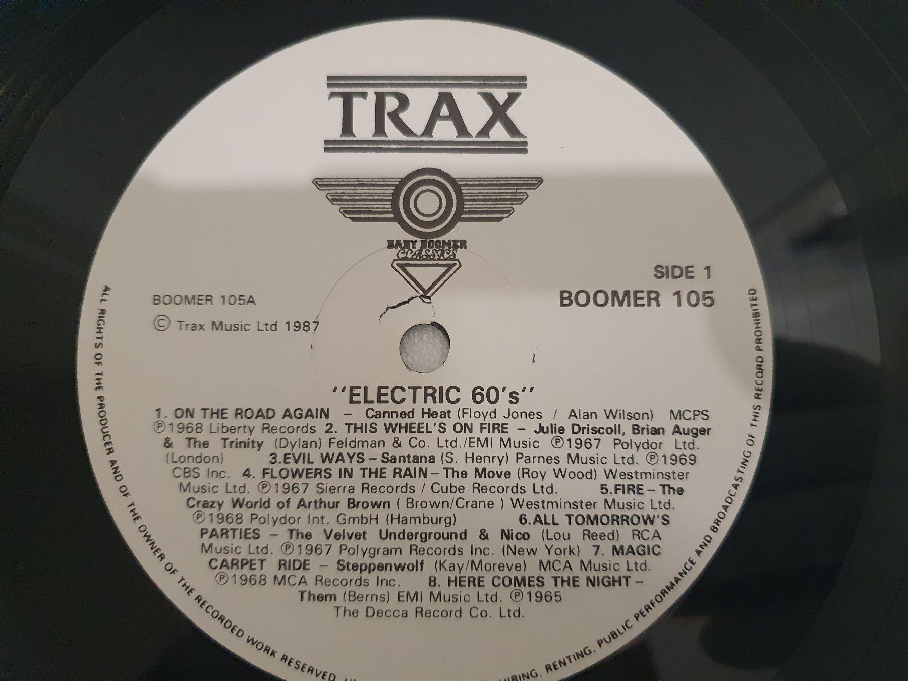 Dischi in vinile: Baby Boomer Classics - Electric Sixties – Usato da Uster venduto da Vinyl-Leidenschaft 3