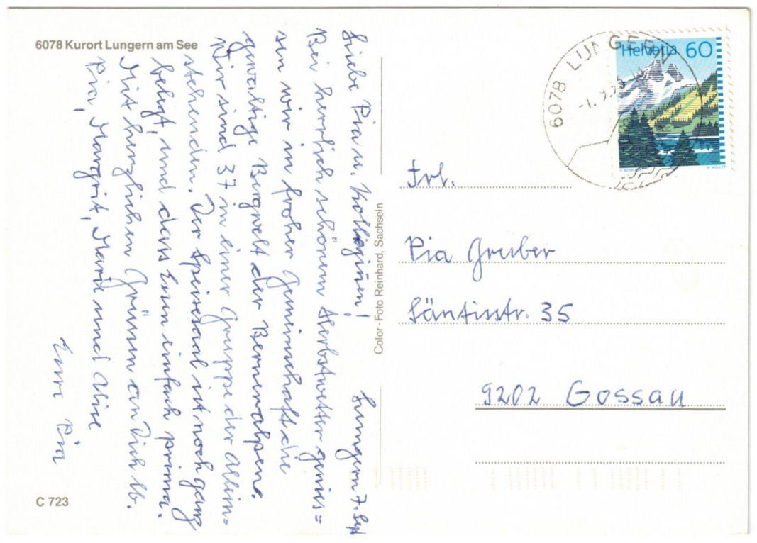 Cartoline postali: Lungern - 5 bild AK – Usato da Binningen venduto da Mountainrider 1