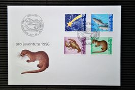1996 FDC PJ "Tiere II"