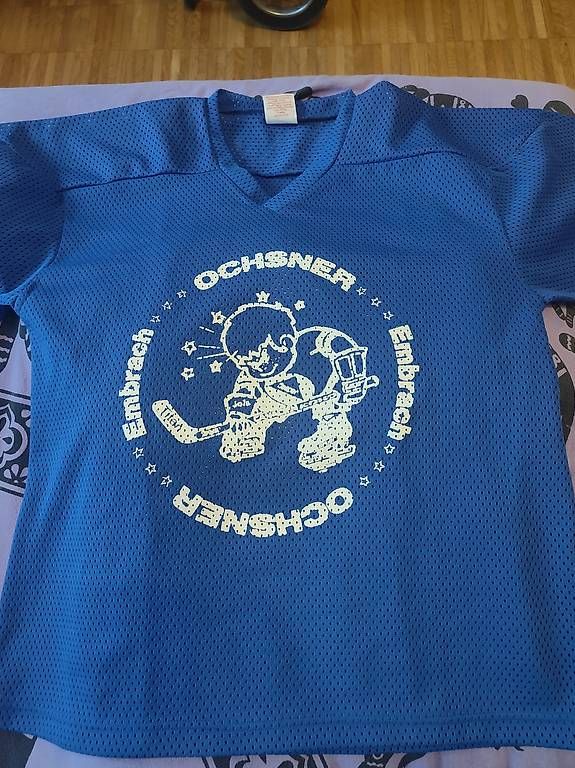 Canottiere & Pantaloni: Ochsner Hockey Trikot – Usato da Langenthal venduto da Autogrammsammler 1