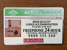 Telefonkarte British Telecom BTA053 Granada 40 units