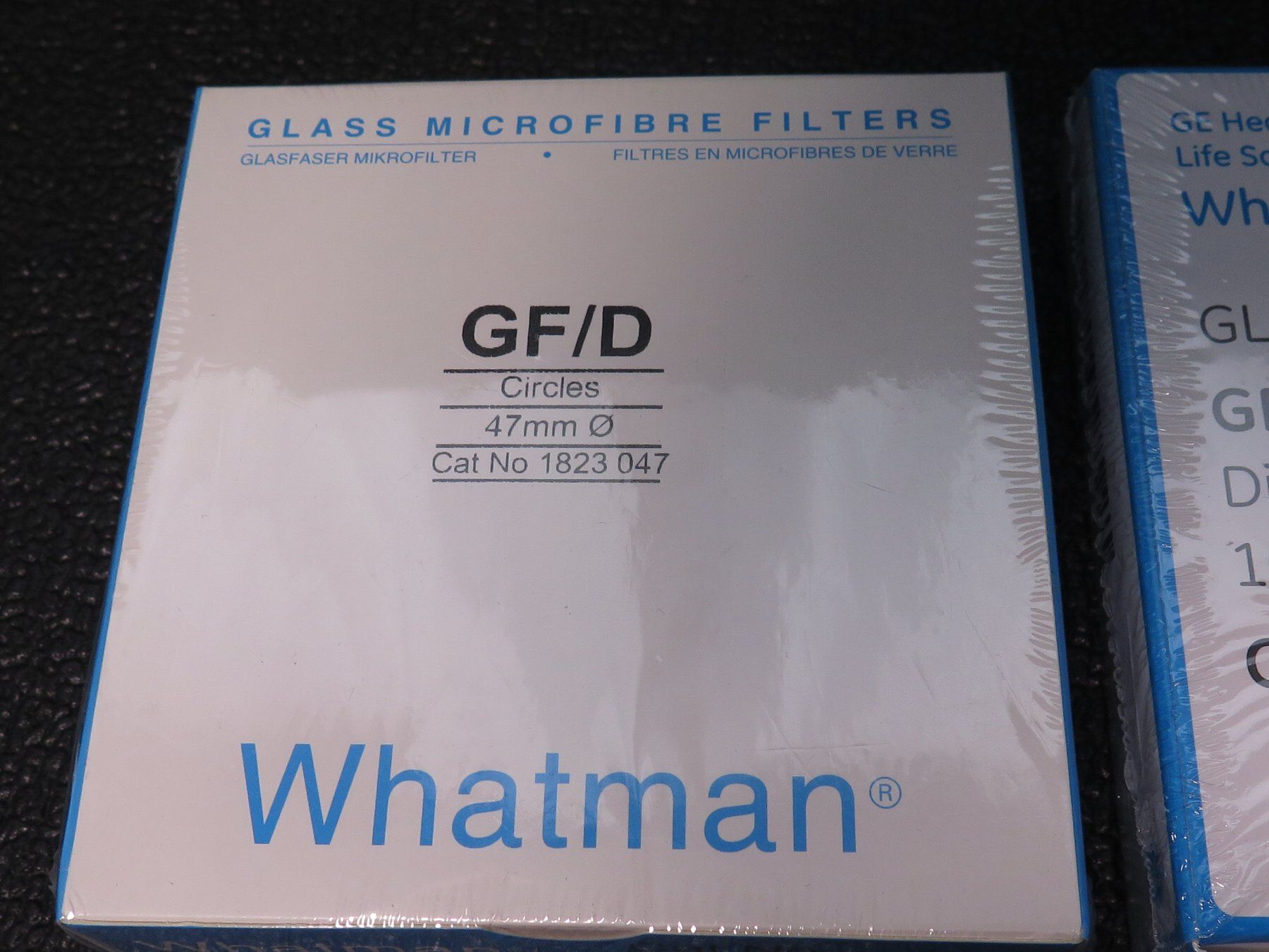 Sonstige antike Technik & Geräte: Whatman Glasfaserfilter GF/D & GF/B 47mm NEU OVP – Neu und originalverpackt aus Basel von Deko1 2