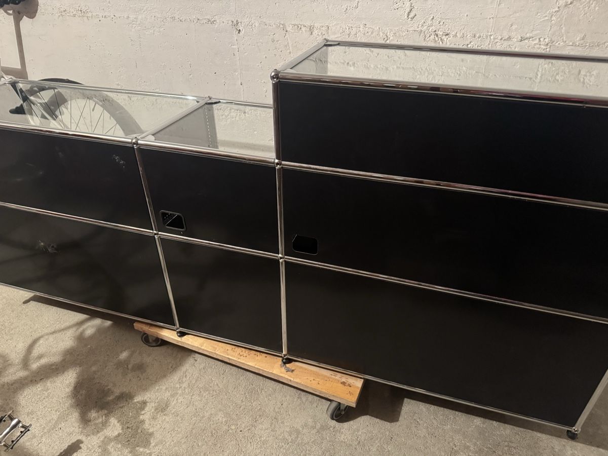 Cassettiere: USM Haller Sideboard schwarz - 187cm – Usato da Bern venduto da nicolasovh 2