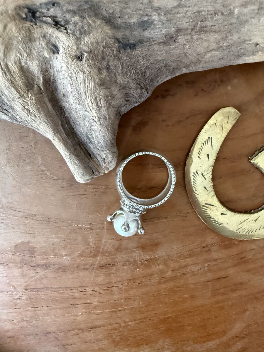 Ringe: Ring Perle Silber 925 – Neu (gemäss Beschreibung) aus Meilen von NHirs96 1