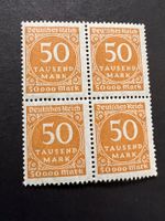 Deutsches Reich 50 Tausend Ma  Mi.3174 Viererblock * (2144)