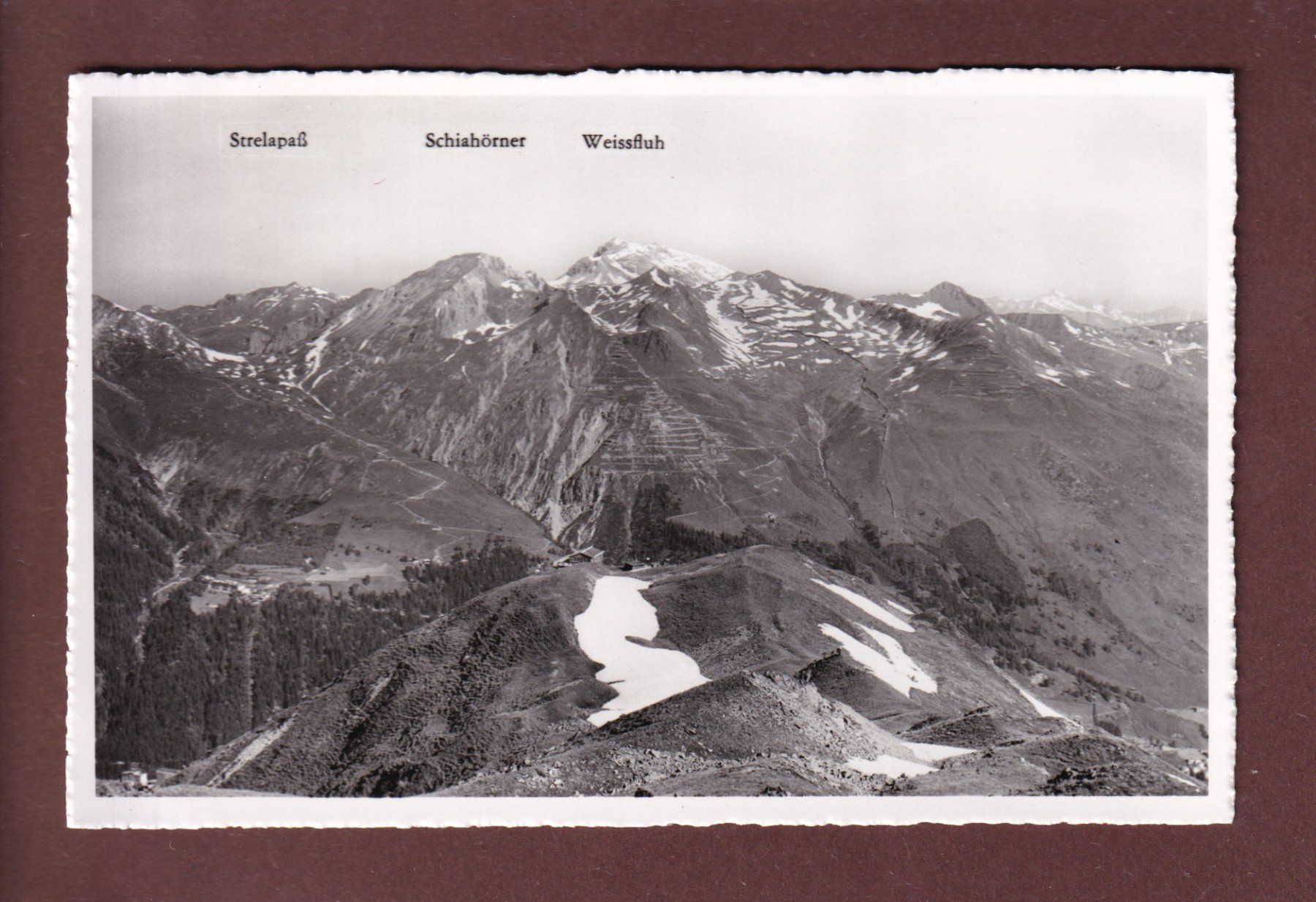 Cartoline postali: DAVOS-Bräma-Büel – Usato da Pully venduto da nicecards