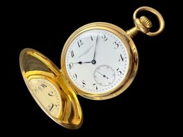 Patek Philippe Taschenuhr 18k GG Ø 51.5mm Jg.1908 *U1520