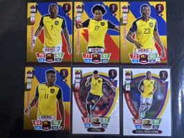 PANINI - Adrenalyn XL Qatar 22 / 6x Ecuador Karten ⚽️