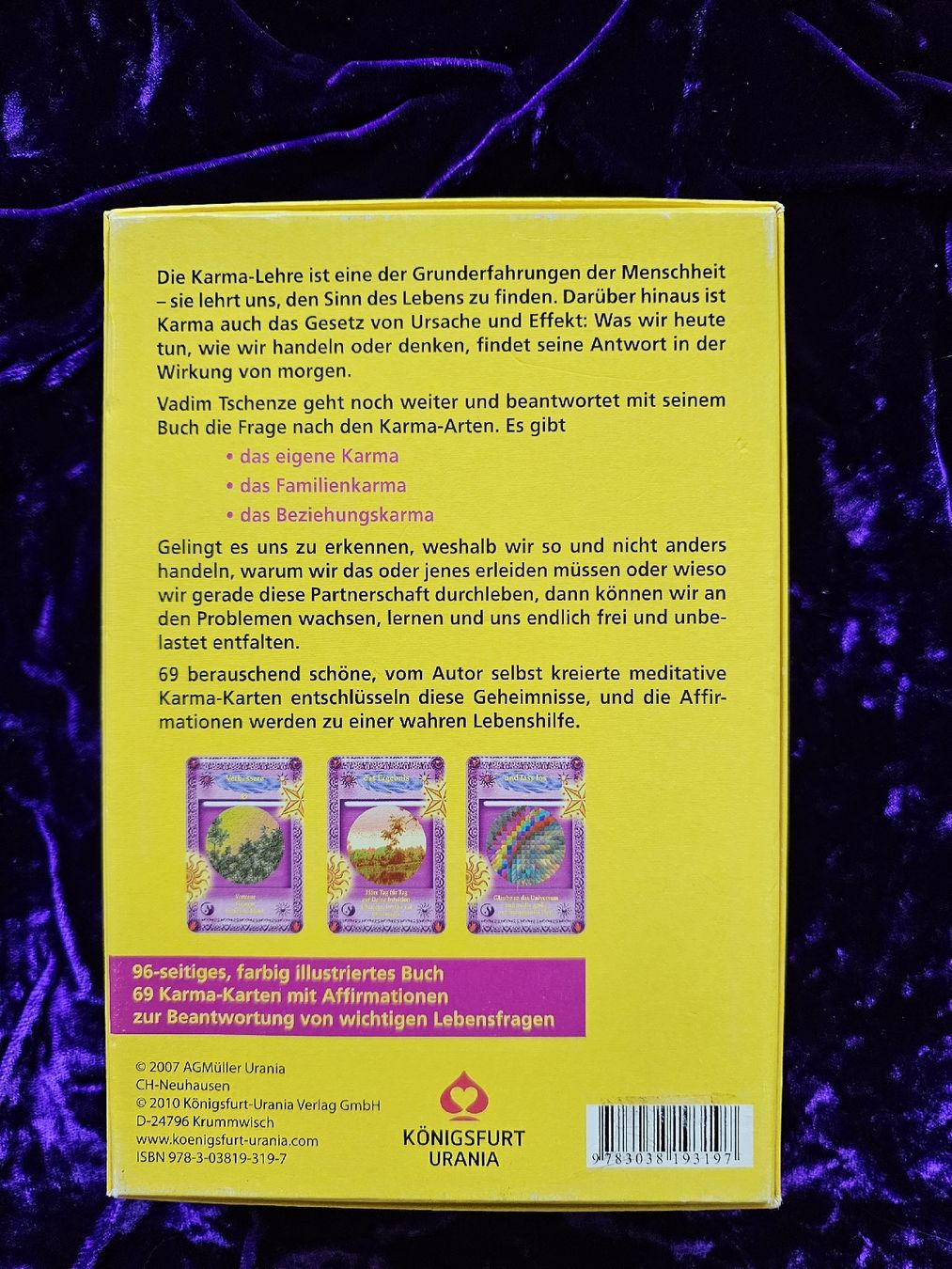 Giochi: Karma Orakel: Set mit Buch und Karten – Nuovo (secondo la descrizione) da Birmensdorf ZH venduto da Phoenyx15 1
