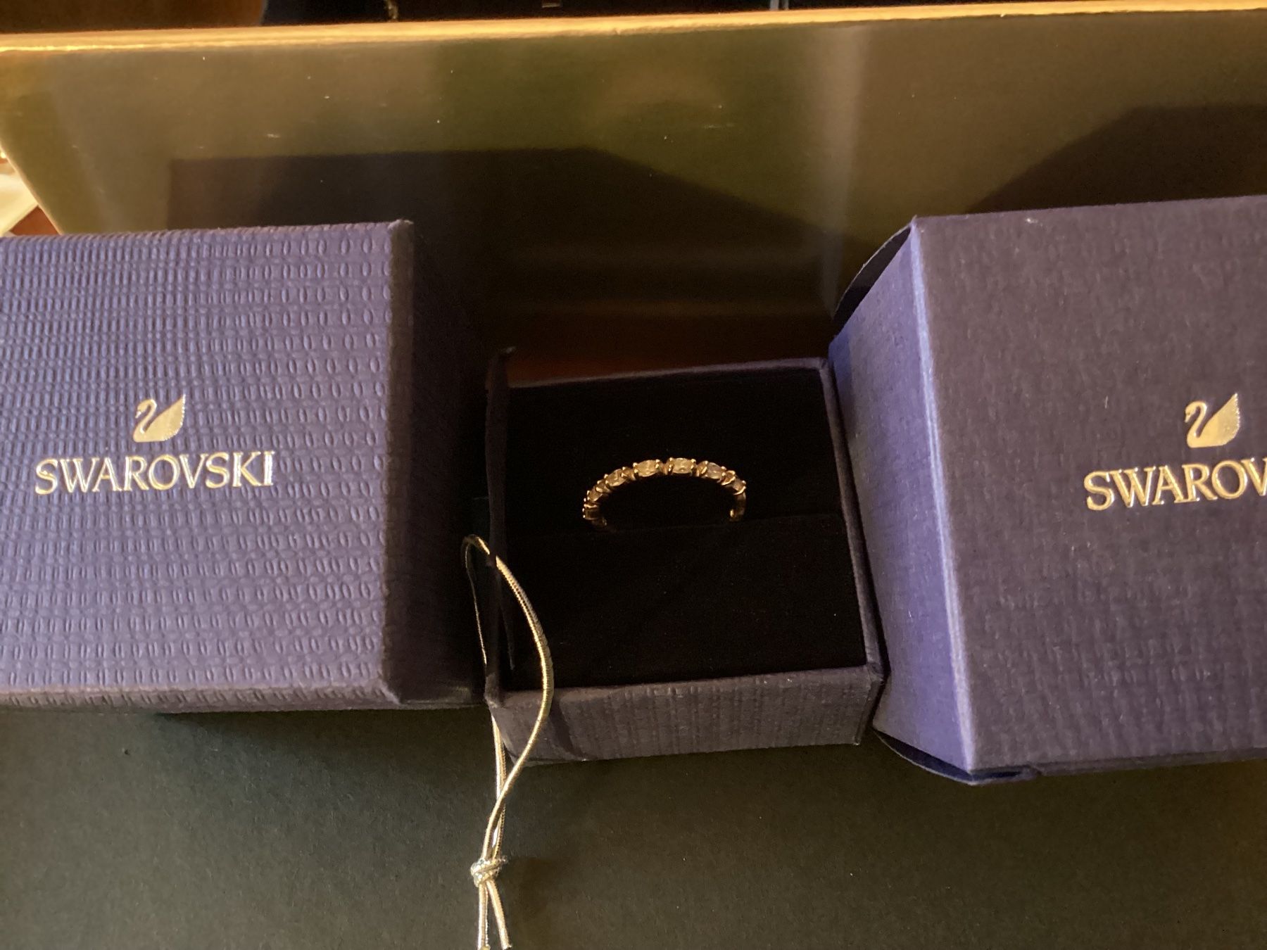 Swarovski Anelli: Swarovski bague – Nuovo e nell'imballaggio originale da fribourg venduto da iris18