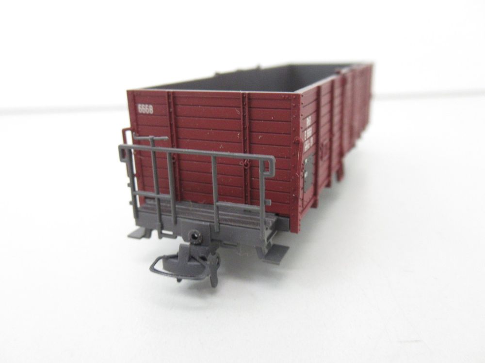 Bemo Modelleisenbahnen: Bemo 2251 108 Hochbordgüterwagen RhB DC GS H0m – Gebraucht aus Basel von mhmarken 4
