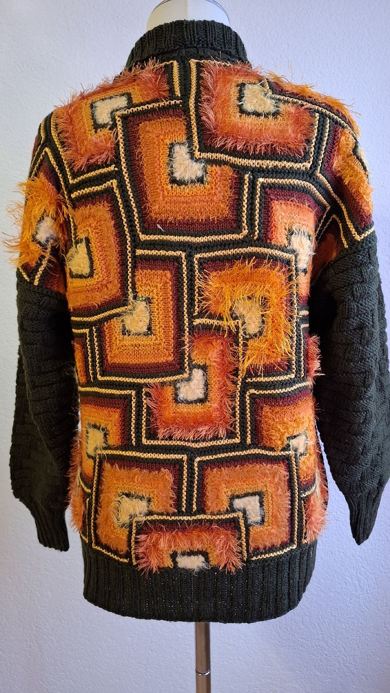 Maglioni & Felpe: Strickpullover bunt in Patchworkoptik – Usato da Winterthur venduto da DanielaB07 1
