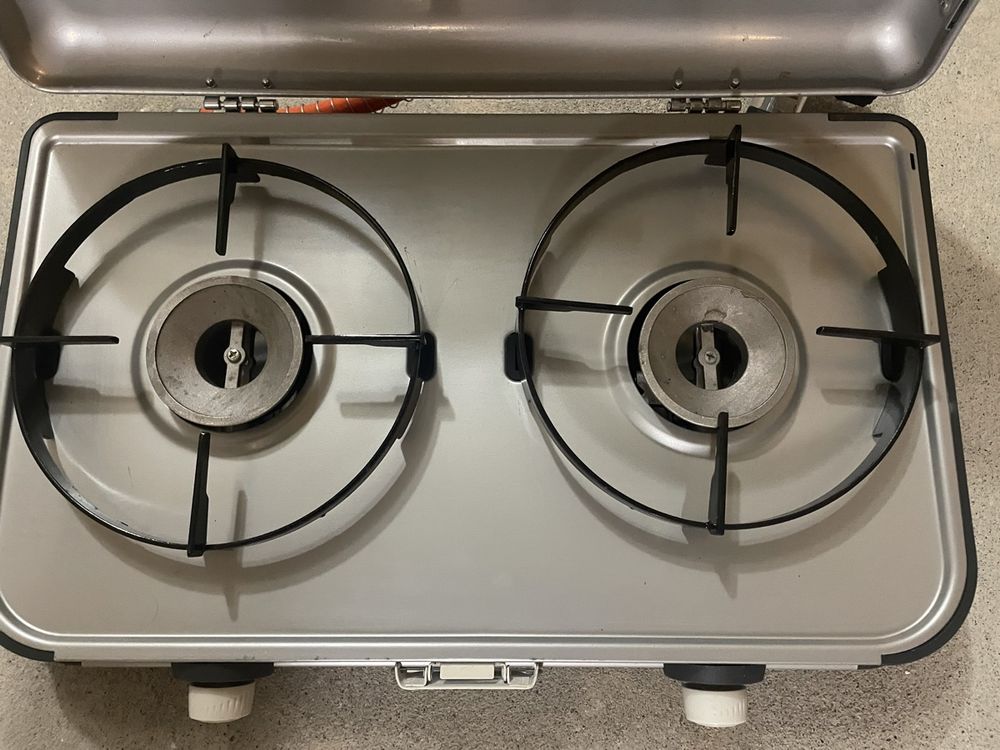 Campingaz Kitchen 2 Multi-Cook Plus - 3 Brenner Campingkocher Mit Stand