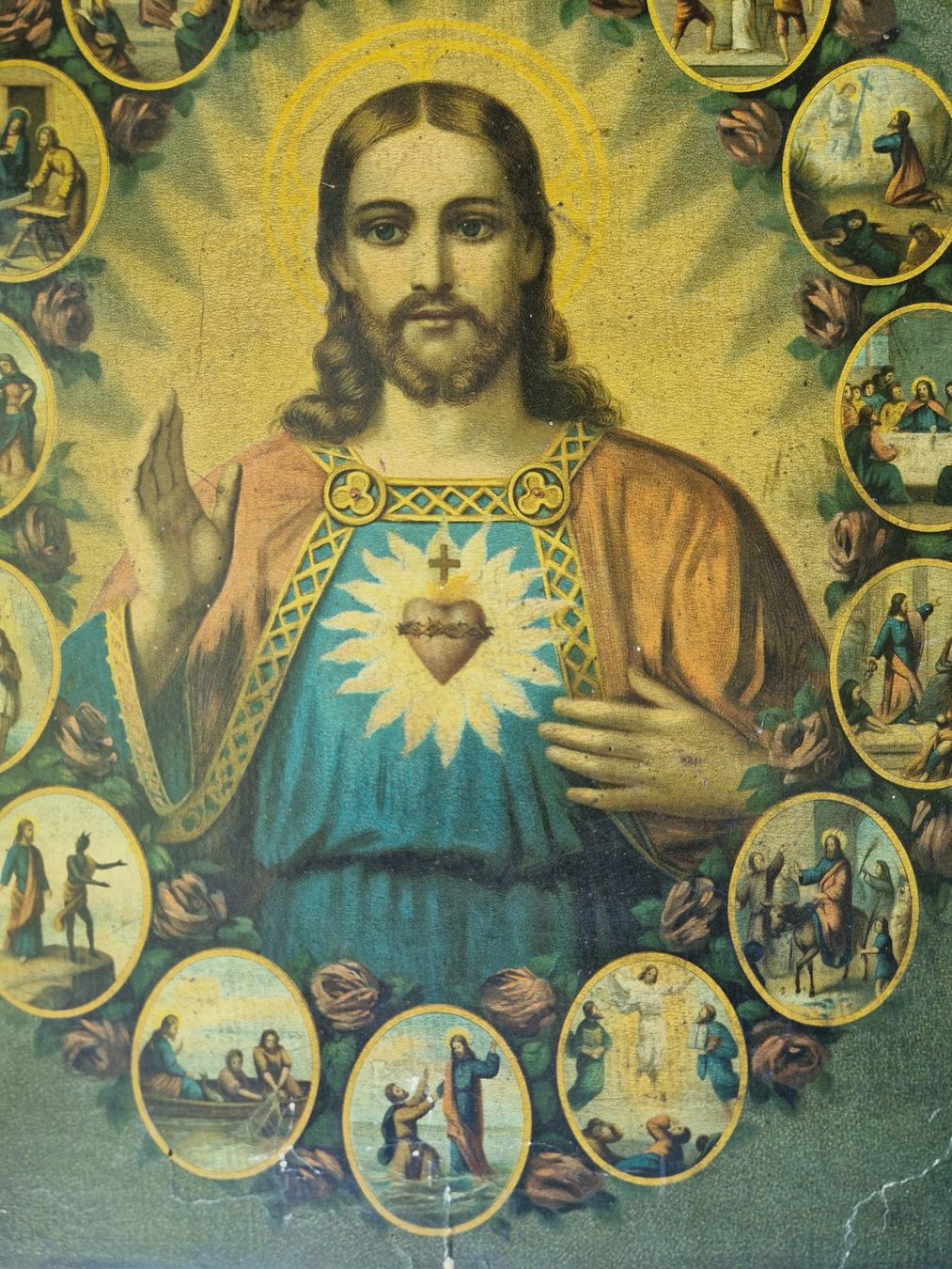 Grafica & Litografie: Lithographie Jesus – Usato da Mörschwil venduto da antiksalon21 3