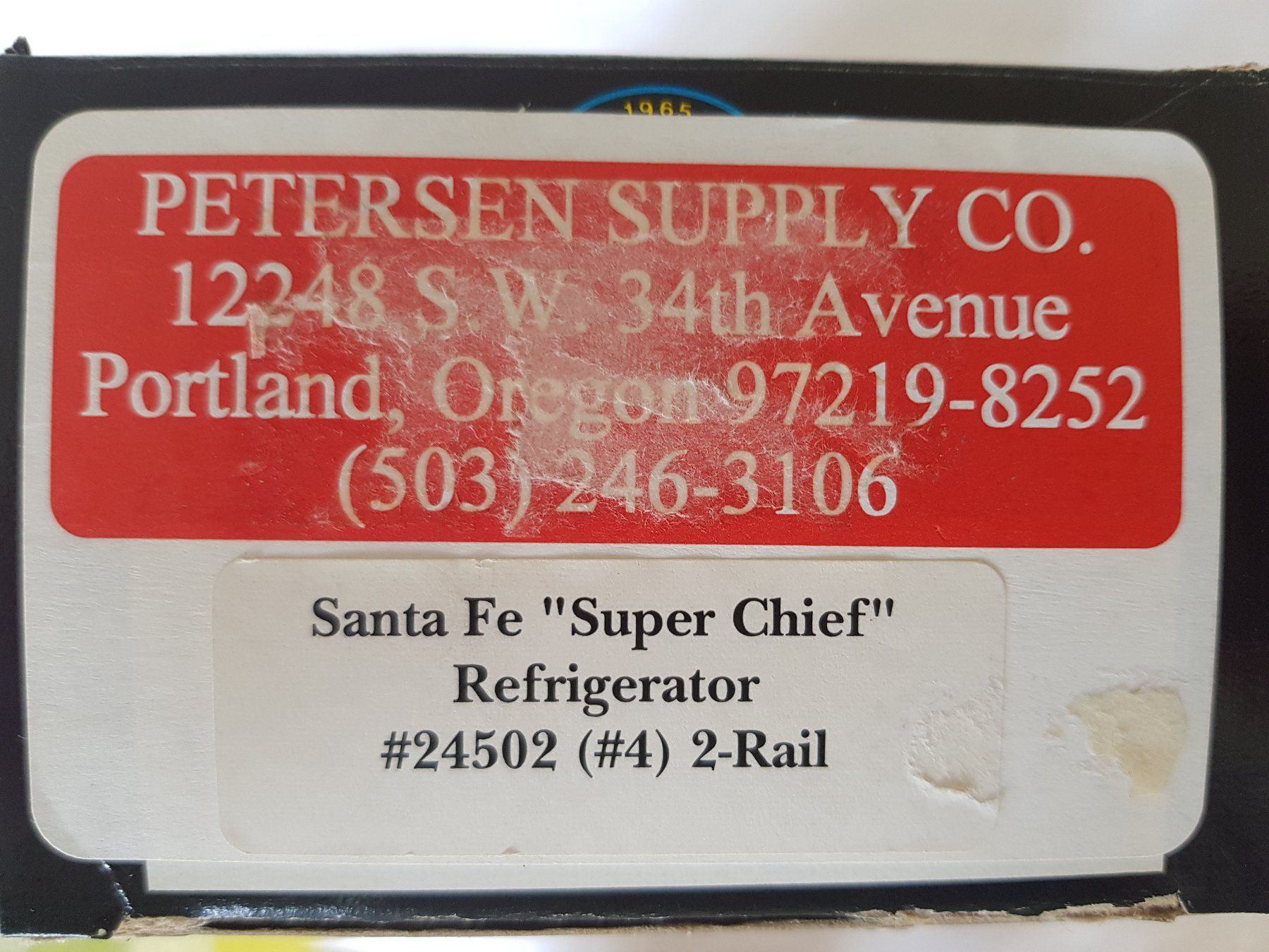 Modellini di ferrovie: Weaver:  Santa Fe Refrigerator 24502 – Nuovo e nell'imballaggio originale da Luzern venduto da inca55 7