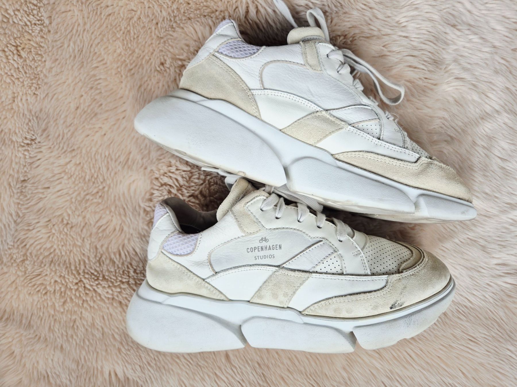 Copenhagen Scarpe da donna: COPENHAGEN STUDIOS SNEAKER SCHUHE 39 LEDER SCHNÜRER TOP – Usato da Elsau venduto da the-colorful-side 1