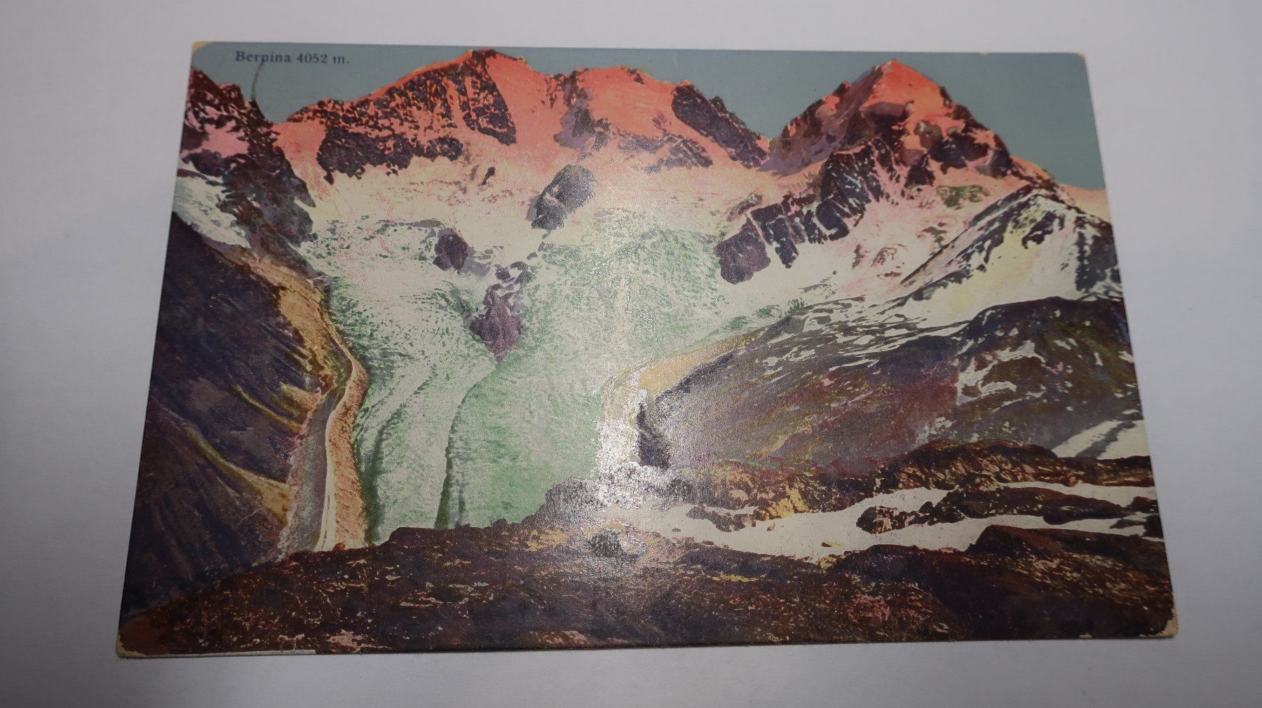 Cartes postales: Bernina Glacier Gletscher 1924 – D'occasion à Cormoret par Pascalll2001 1