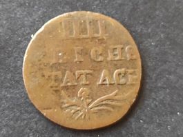 monnaie etat allemande aachen 4 heller 1767/6