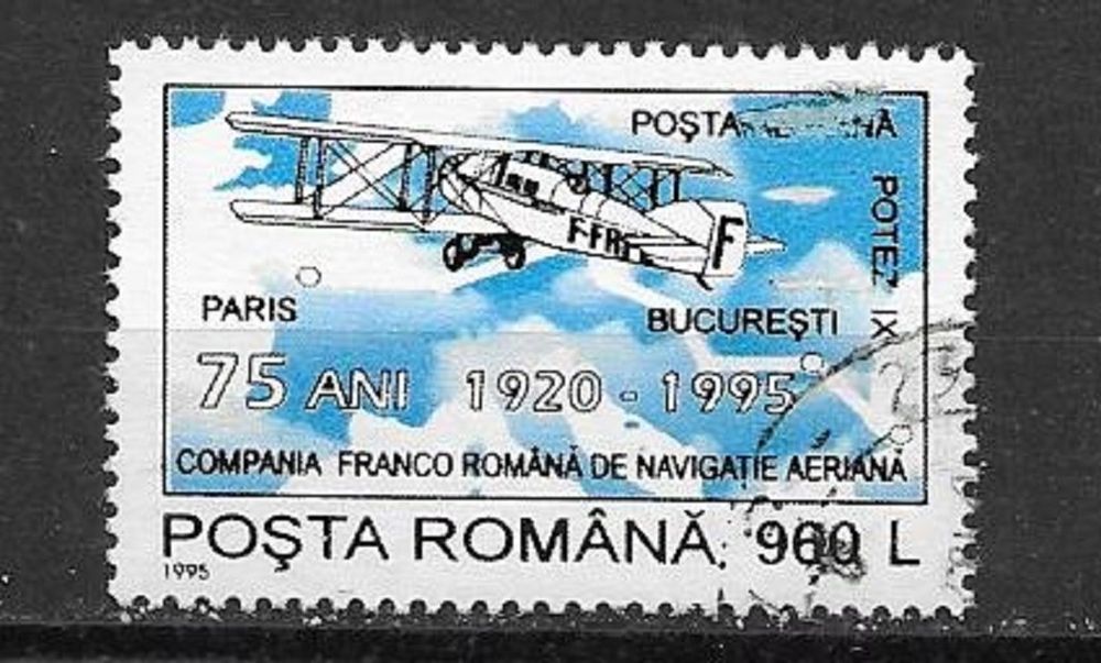 Rumänien 1995 Flugzeug Potez IX (1921) Kaufen auf Ricardo