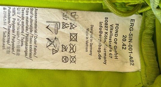 Ergobag Borse & Zaini: Schulrucksack Ergobag mit Turnruchsack und Etuit – Usato da Sins venduto da fruchtzwergli1 2