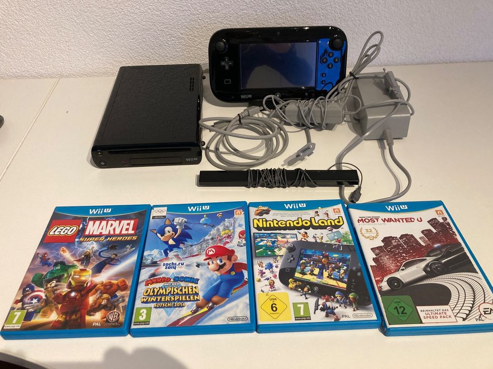 Nintendo Wii U inkl. 5 Spiele Kaufen auf Ricardo