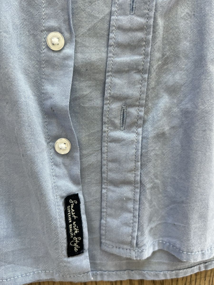 C&A Camicie, T-shirt & Polo: Hellblaues Hemd in Grösse 152 – Nuovo (secondo la descrizione) da Schenkon venduto da NCB77 3