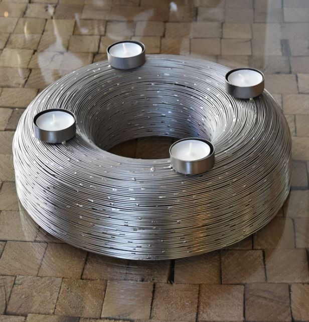 Bougeoirs: Kerzenkranz Metall – D'occasion à Menziken par _Goldis_ 5