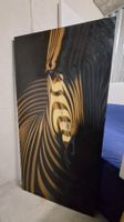 Zebra Leinwand ca. 150x75 cm