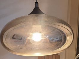 Hängelampe "Fabas Luce spa " Made in Italy  ,Glaskörper