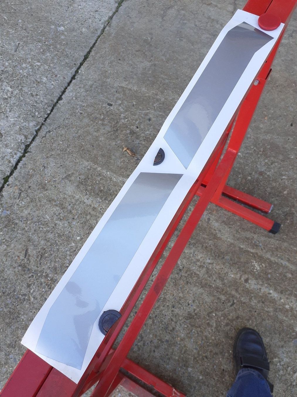 Massey Ferguson Trattori: MF-Beschriftung 3-Zyl. – Nuovo e nell'imballaggio originale da Rothenthurm venduto da mf-schuler 3