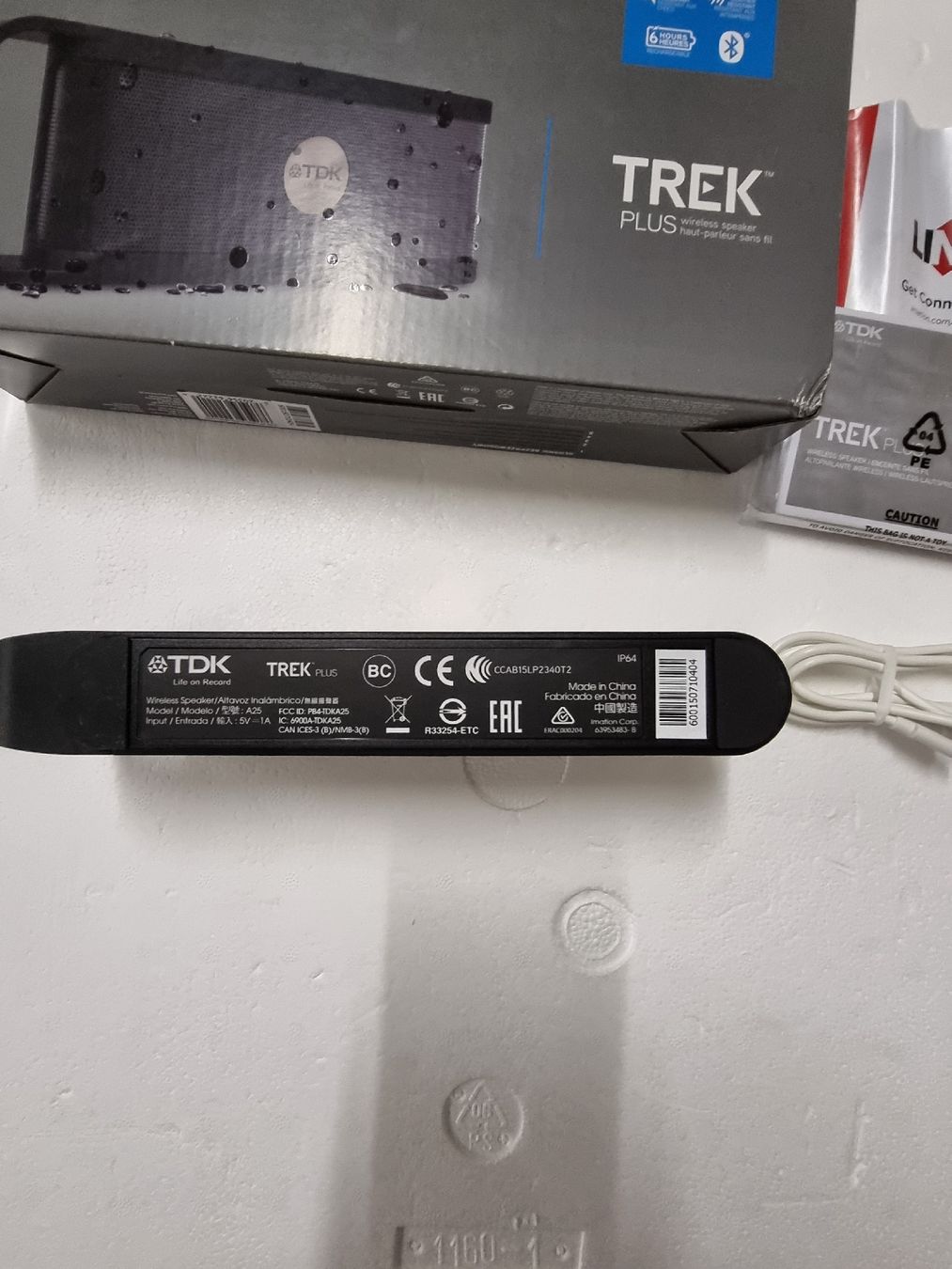 Casse acustiche: TDK Trek Plus A28, Bluetooth Lautsprecher, Outdoor! – Usato da Basel venduto da Joex02 1
