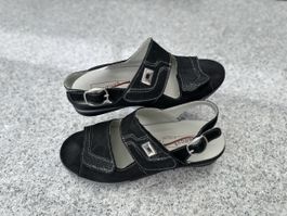 Medicus Sandalen Ann schwarz Grösse 4 sehr guter Zustand