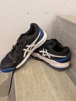 ASICS GEL-Dedicate 8 HallenschuheGr.38(Schwarz Blau)