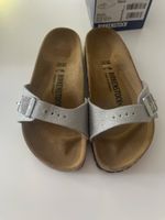 Birkenstock Madrid BS Silber Grösse 38