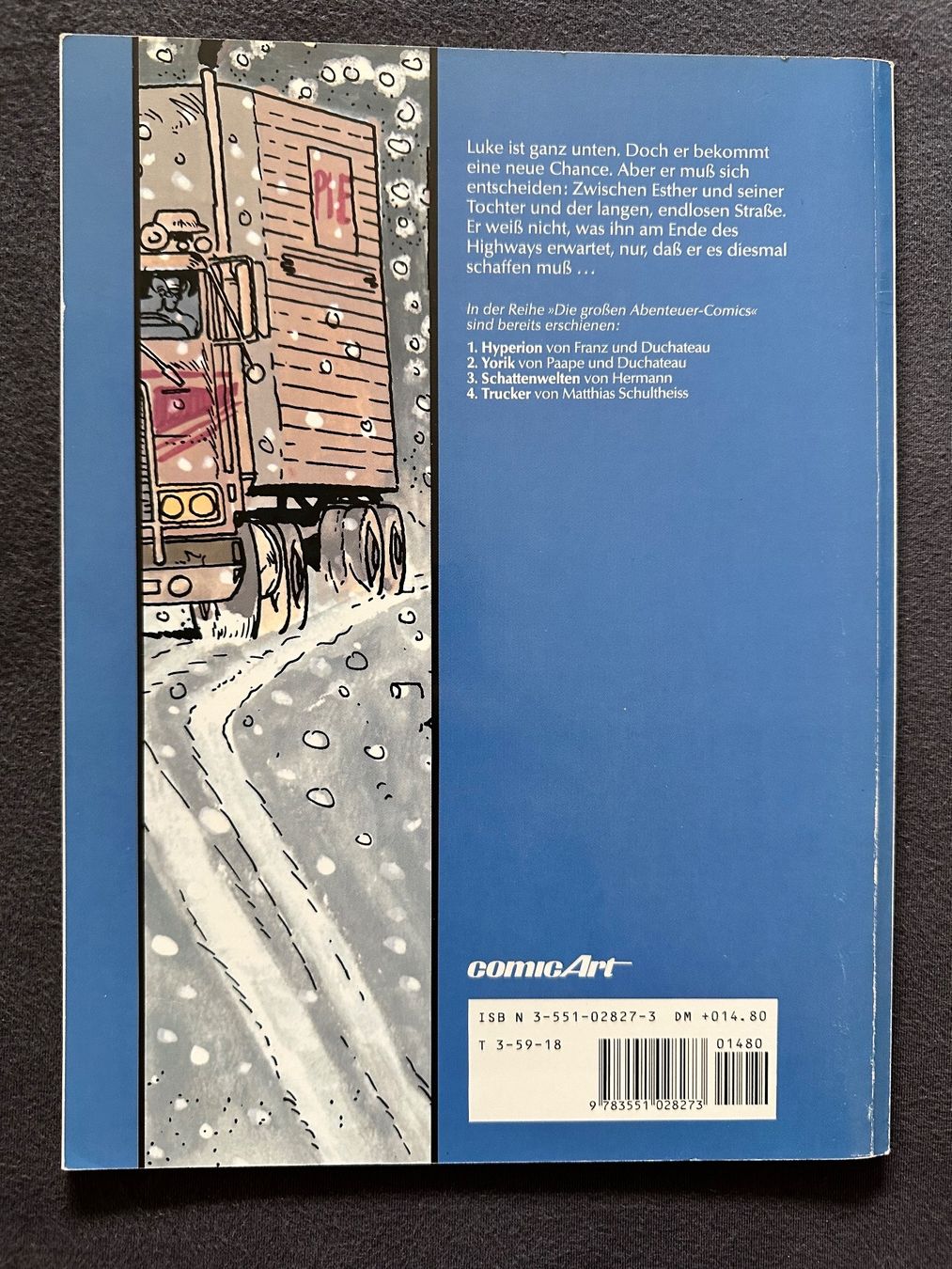 Fumetti: DIE GROSSEN ABENTEUER COMICS 4 - TRUCKER – Usato da Münsingen venduto da Ganjam 2