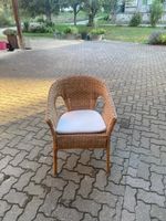 Stuhl aus Weidenholz