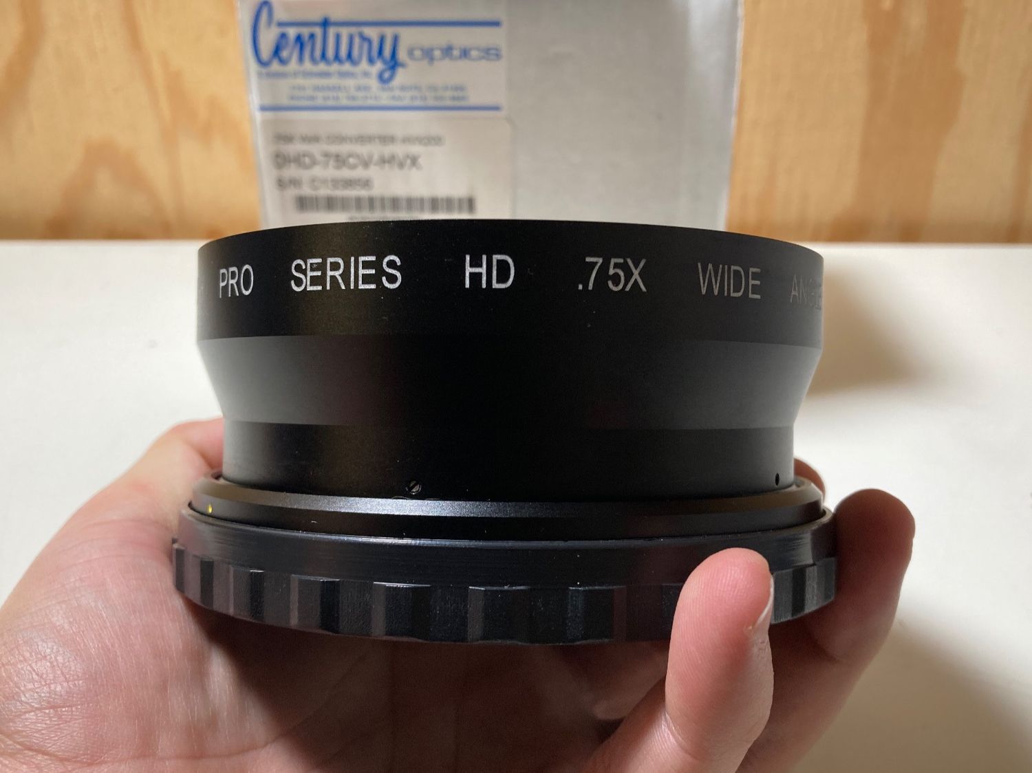 Schneider Kreuznach Obiettivi: Century Optics .75X Wide Angle Converter HVX 200 – Usato da Zürich venduto da ToLLiE 1
