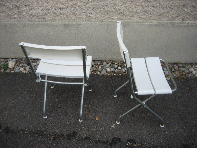 Sedie: Duschstuhl 2 Stück weiss Badhocker – Usato da Winterthur venduto da pf02 1