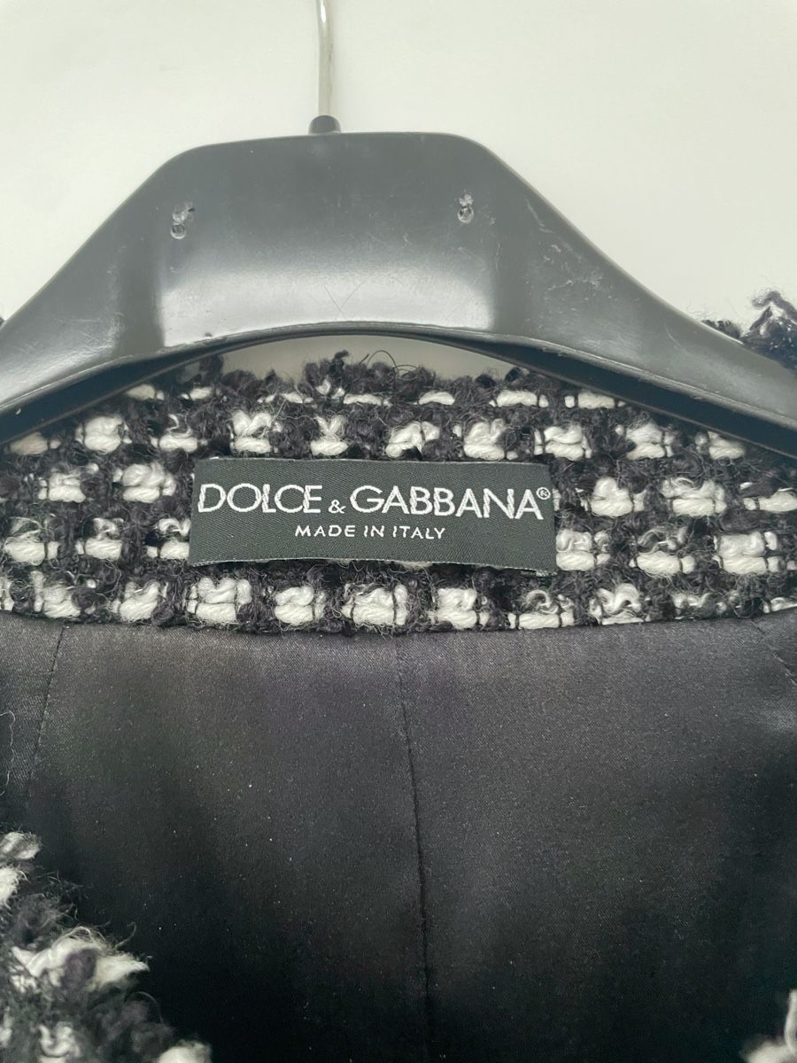 Dolce & Gabbana Giacche: Dolce & Gabbana Tweed Blazer – Usato da Stäfa venduto da Nicole093 5