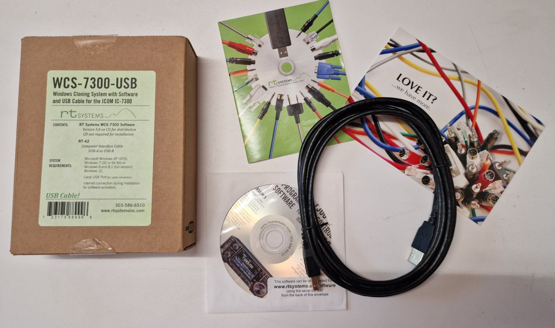 Icom Radiocomunicazione: ICOM IC-7300 RT Systems Programmiersoftware und USB R-42 – Nuovo (secondo la descrizione) da Stein am Rhein venduto da Sab1 2