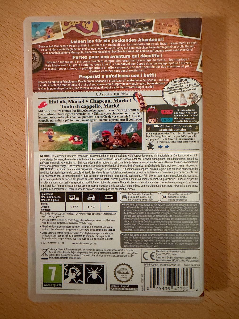 Giochi: Super Mario Odyssey – Usato da Ebikon venduto da Pyrgus 1
