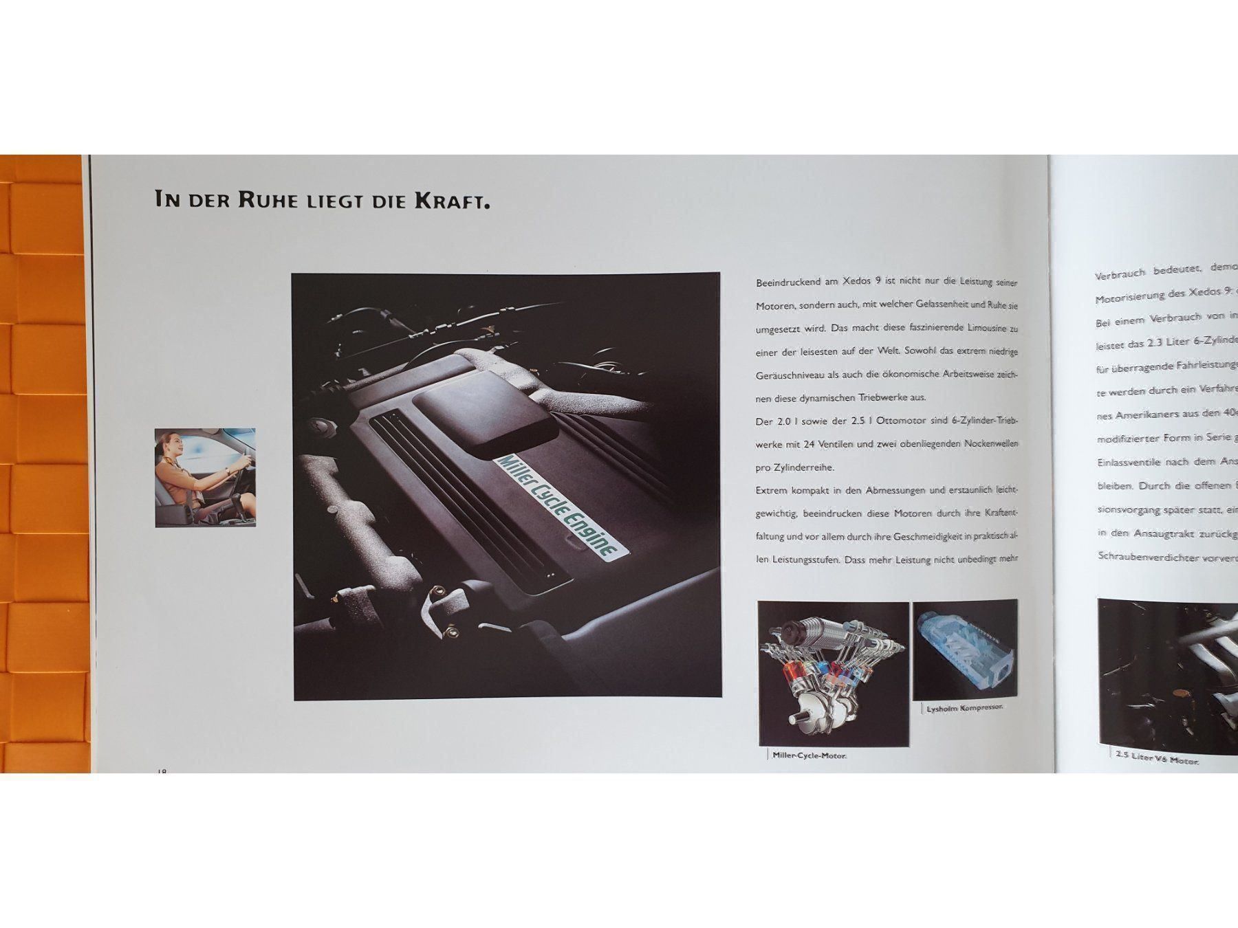 Riviste & Magazine: MAZDA XEDOS 9 - Prospekt / Katalog – Nuovo (secondo la descrizione) da Viganello venduto da CARLiteratur 6