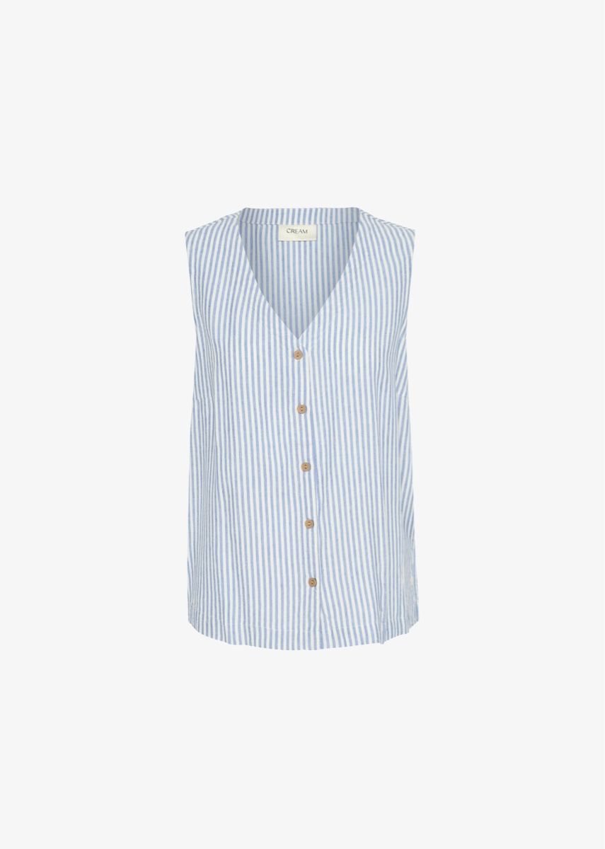 Cream Camicette: Chemisier été blue – Usato da Lausanne venduto da Greenbyaudrey